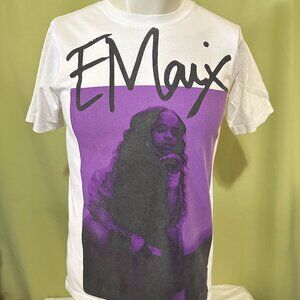 Ella Mai Musician Singer On Tour Men's White T Shirt Small Jayson Tatum Bishop &